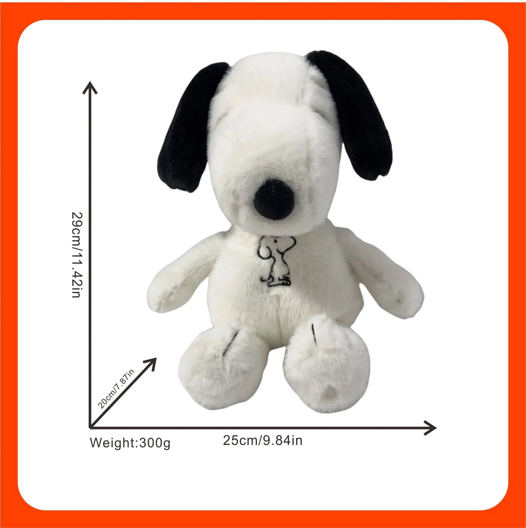 New Toy Snoopy Plush Doll Breathing Plush Comfortable Sleeping Doll Gift for Children Breathing Plush Doll