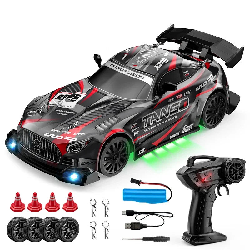 1/24 RC Drift Cars 2.4G 4WD Remote Control Racing Car Children Toys Car Replaceable tires High Speed Drift Race Vehicle Supercar