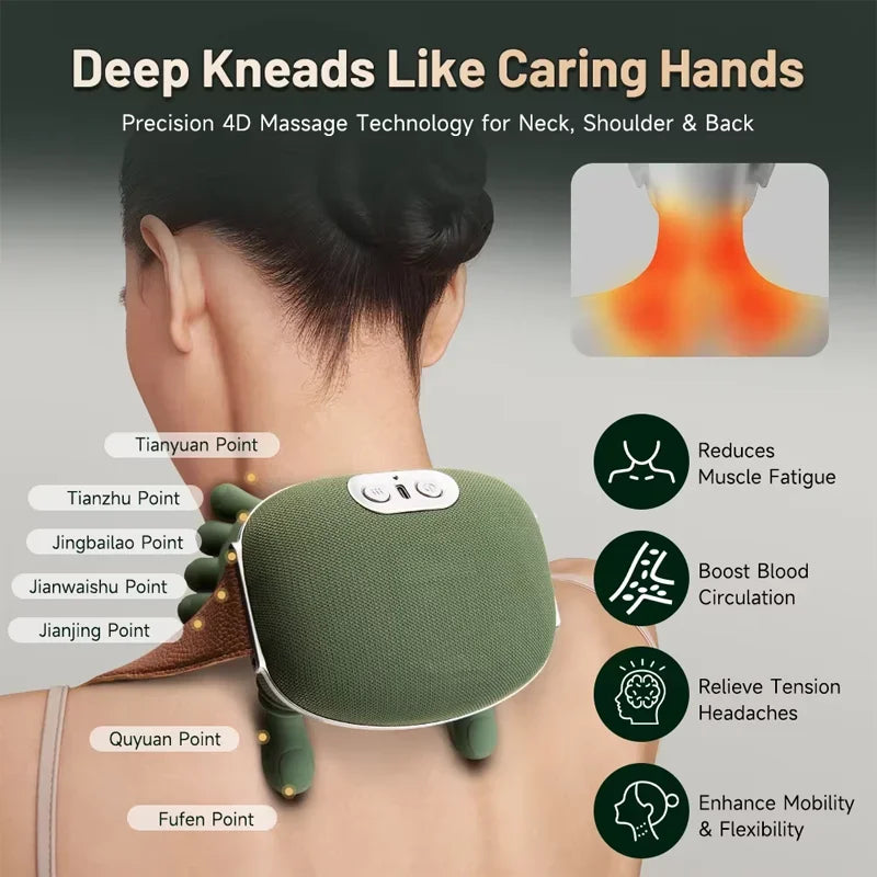 Popular shoulder and neck massager, cervical massager, trapezius muscle neck and neck massager can be used as a gift