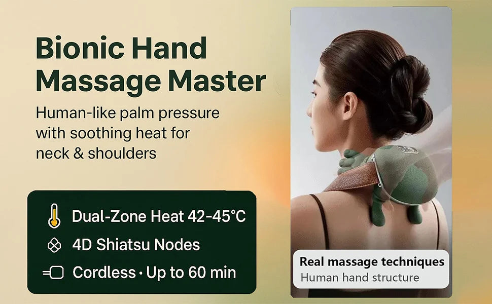 Popular shoulder and neck massager, cervical massager, trapezius muscle neck and neck massager can be used as a gift
