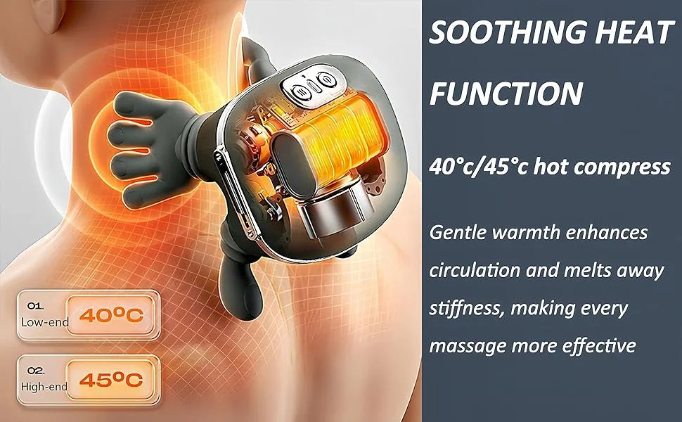 Popular shoulder and neck massager, cervical massager, trapezius muscle neck and neck massager can be used as a gift