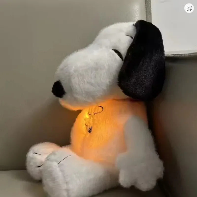 New Toy Snoopy Plush Doll Breathing Plush Comfortable Sleeping Doll Gift for Children Breathing Plush Doll